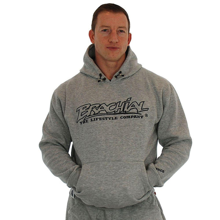 Brachial Hoody Gain - Greymelange - XXXXL - Hoody at MySupplementShop by Brachial The Lifestyle Company