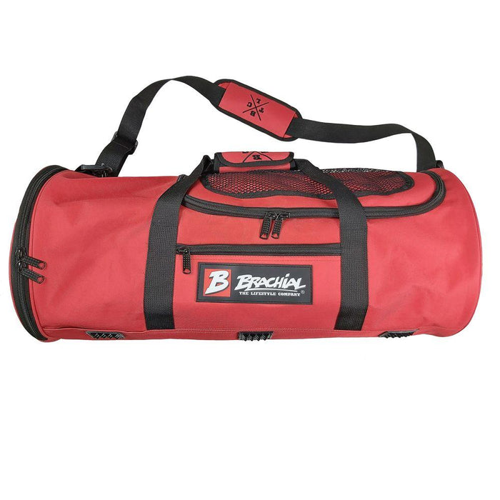 Brachial Sports Bag Travel - Red - Bags at MySupplementShop by Brachial The Lifestyle Company