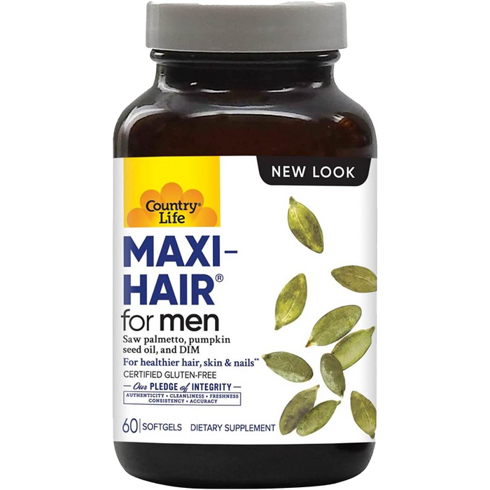 Country Life Maxi-Hair for Men 60 Softgels