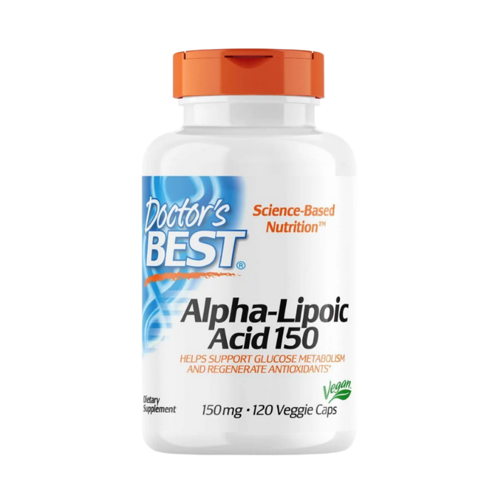 Doctor's Best Alpha-Liponsäure, 150 mg – 120 Kapseln