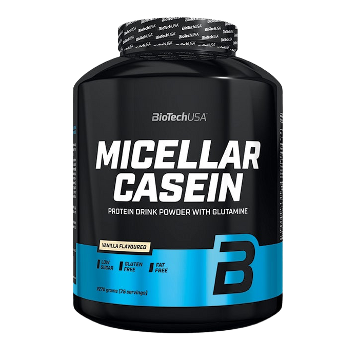 BioTechUSA Micellar Casein, Erdbeere – 2270 Gramm