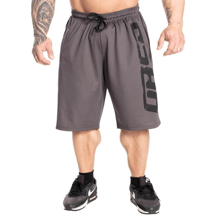 GASP Pro Mesh Shorts - Grey - Large - Shorts at MySupplementShop by Gasp