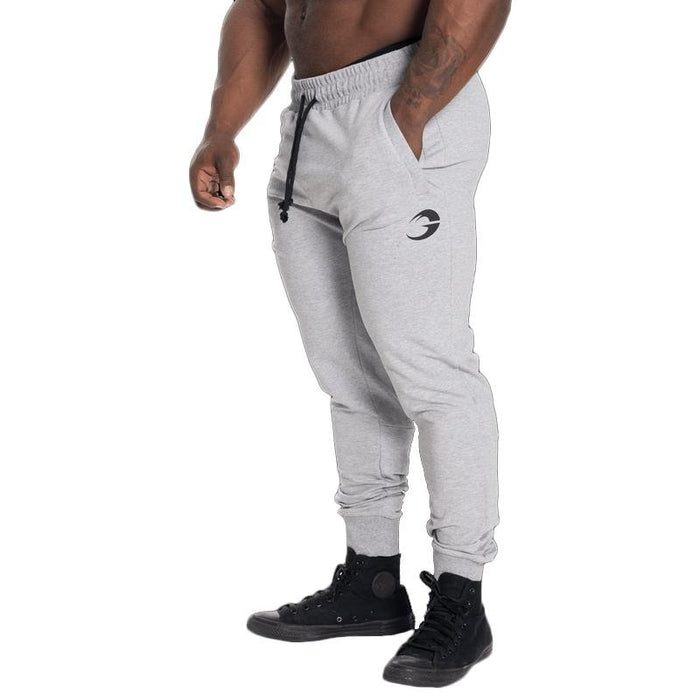 GASP Tapered Joggers Light Grey Melange