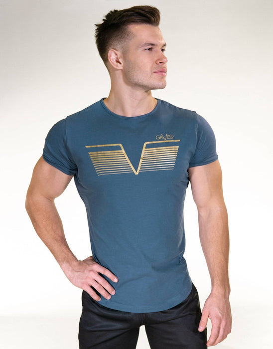 Gavelo Sports Tee Ancient Blue - Medium - Sports Tee at MySupplementShop by Gavelo