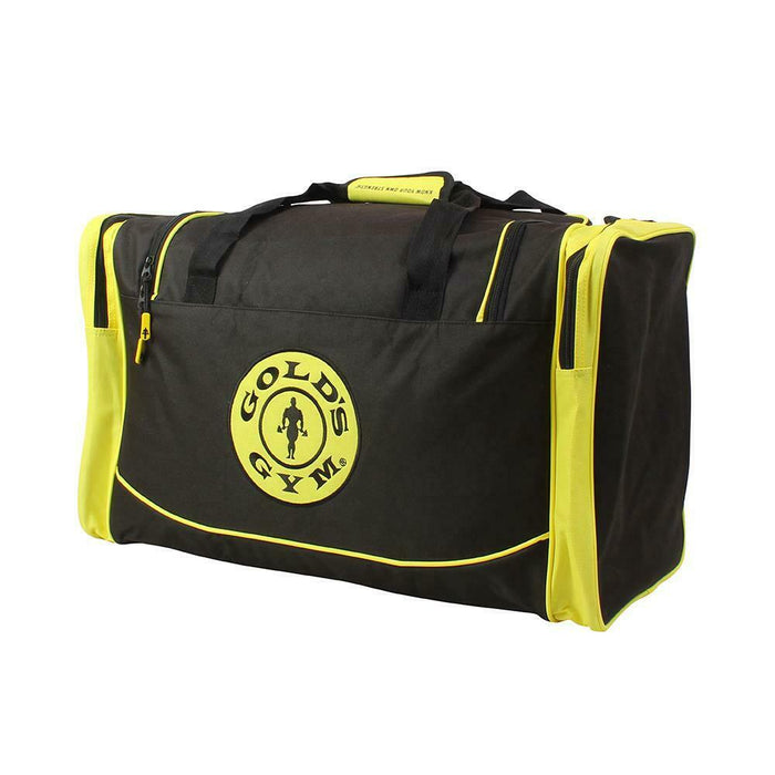 Gold's Gym Men's Holdall Bag Yellow Black/Gold