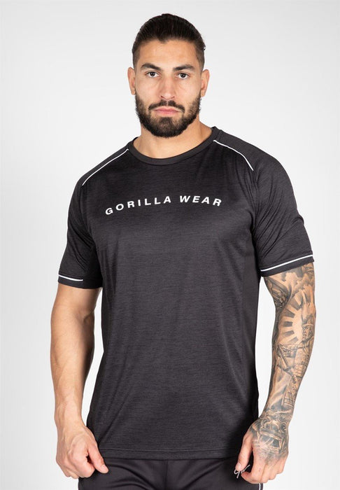 Gorilla Wear Fremont T-Shirt Black/White - Large - T-Shirt at MySupplementShop by Gorilla Wear