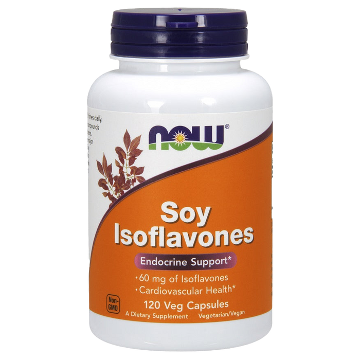 NOW Foods Soy Isoflavones - 120 vcaps