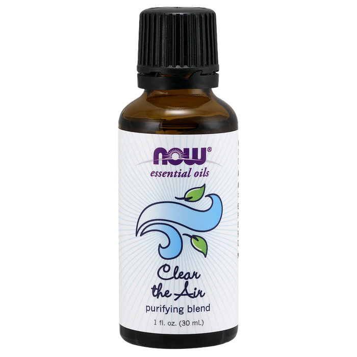 NOW Foods Essential Oil, Clear the Air Oil Blend - 30 ml.