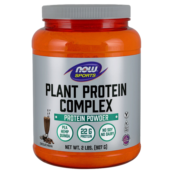 NOW Foods Pflanzenproteinkomplex, cremige Vanille – 907 g