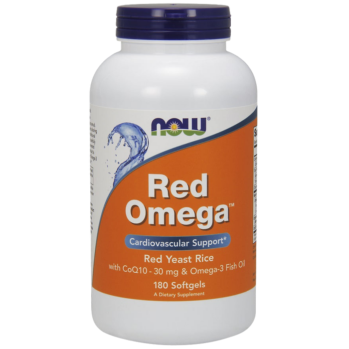 NOW Foods Red Omega (Roter Hefereis) – 180 Kapseln