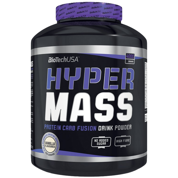 BioTechUSA Hyper Mass, Vanille – 4000 Gramm