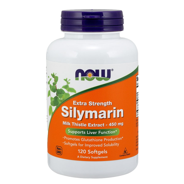 NOW Foods Silymarin-Mariendistelextrakt, extra stark – 120 Kapseln