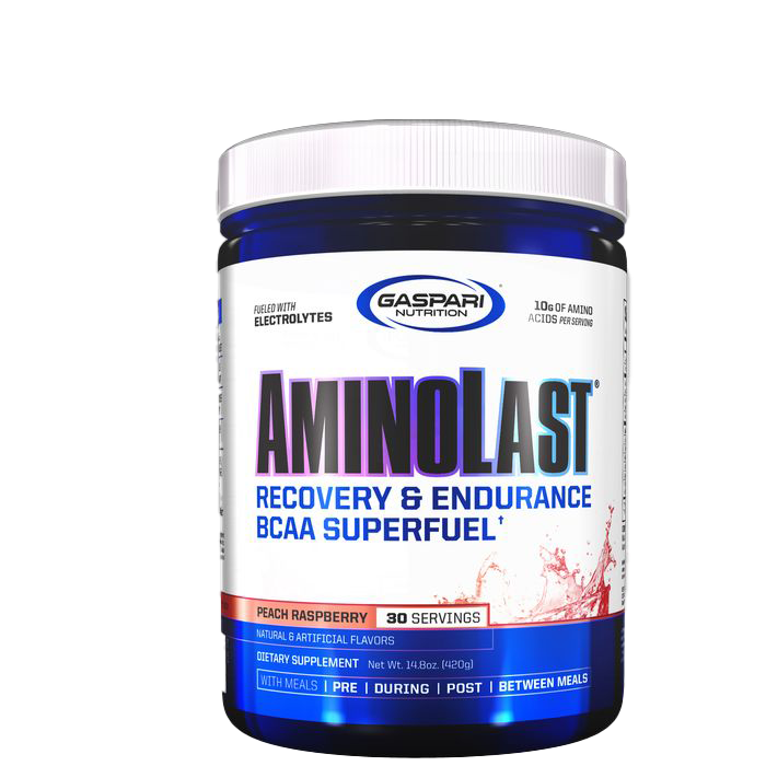 Gaspari Nutrition Aminolast, Pfirsich-Himbeere – 420 Gramm