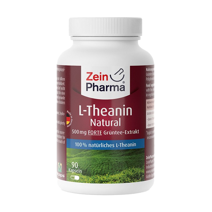 Zein Pharma L-Theanin Natural, 500 mg – 90 Kapseln