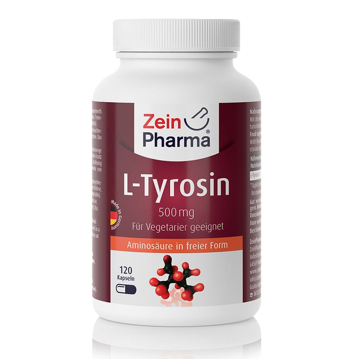 Zein Pharma L-Tyrosine, 500mg - 120 caps