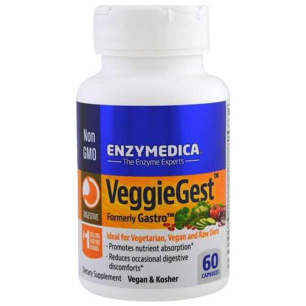 Enzymedica VeggieGest - 60 caps