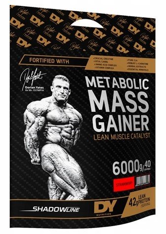 Dorian Yates Metabolic Mass Gainer, Strawberry Best Value Sports Supplements at MYSUPPLEMENTSHOP.co.uk