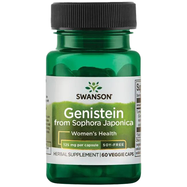 Swanson Genistein from Sophora Japonica, 125mg - 60 vcaps