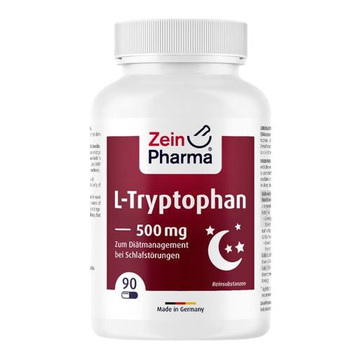 Zein Pharma L-Tryptophan, 500mg - 90 vcaps