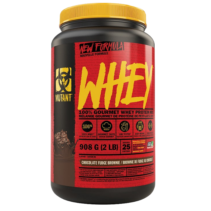 Mutant Mutant Whey, Chocolate Fudge Brownie – 908 Gramm