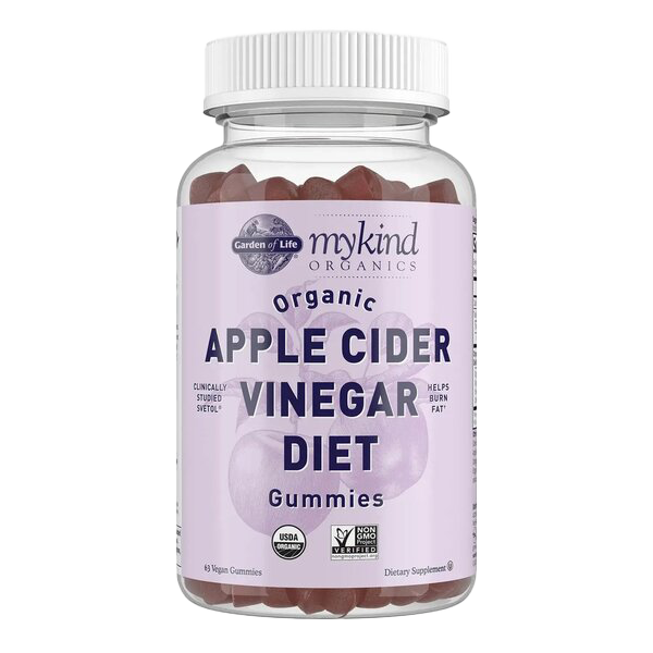 Garden of Life Mykind Organics Apple Cider Vinegar Diet Gummies - 63 vegan gummies