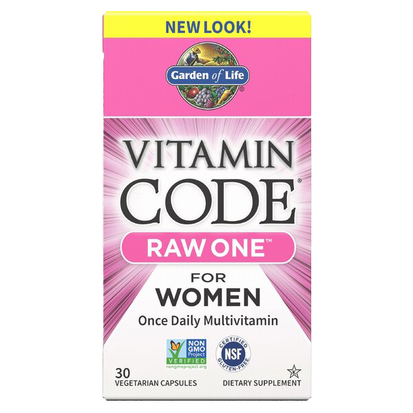 Garden of Life Vitamin Code RAW ONE for Women - 30 vcaps