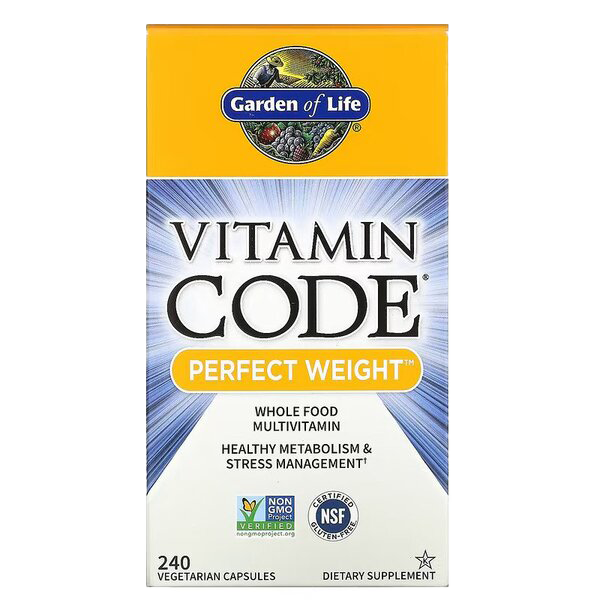 Garden of Life Vitamin Code Perfect Weight - 240 vcaps