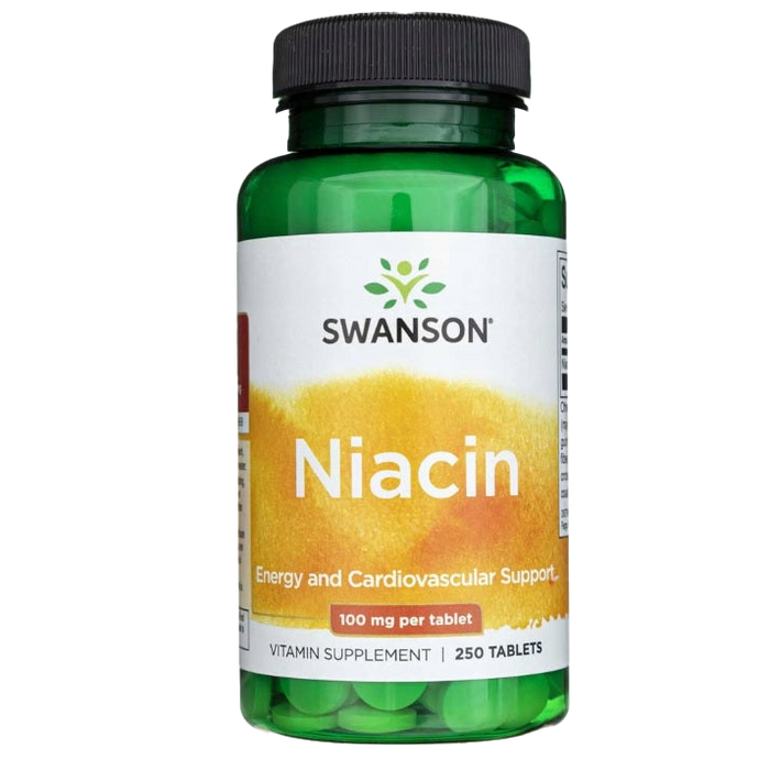 Swanson Niacin, 100mg - 250 tabs