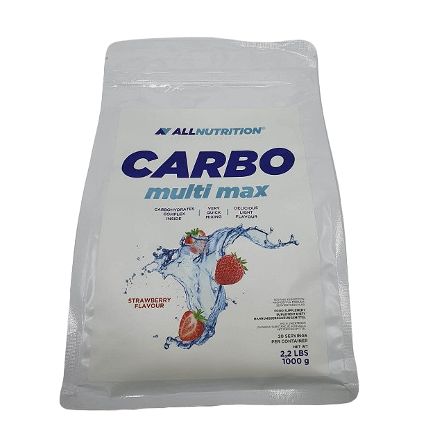 Allnutrition Carbo Multi Max, Erdbeere – 1000 Gramm