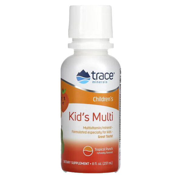 Trace Minerals Children's - Kid's Multi, Tropical Punch - 237 ml.