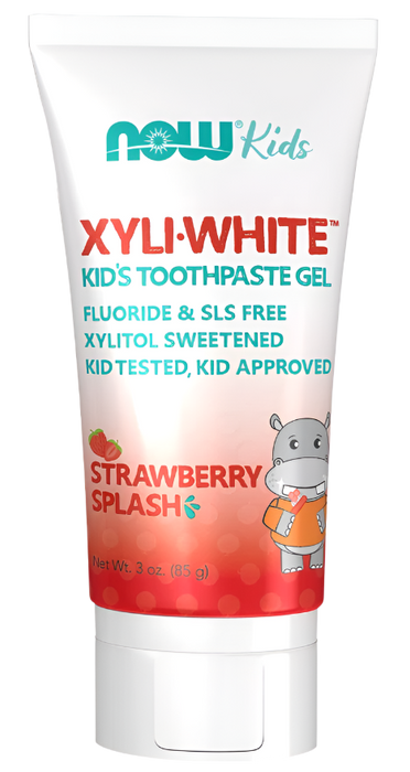 NOW Foods XyliWhite Kids Strawberry Splash  85g