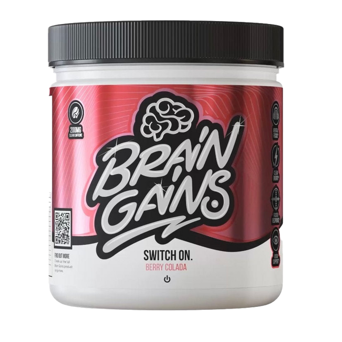 Brain Gains Switch On Berry Colada 225g