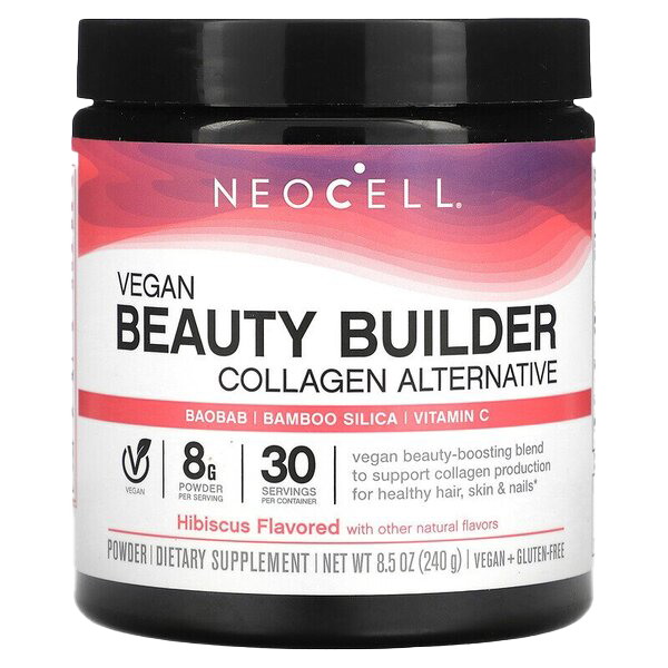 NeoCell Vegan Beauty Builder Collagène Alternative Hibiscus 240g