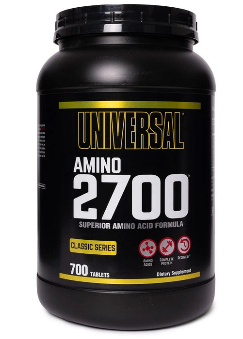 Universal Nutrition Amino 2700 700 tablets for Enhanced Muscle Recovery - Amino Acids and BCAAs at MySupplementShop by Universal Nutrition