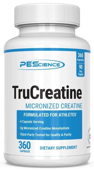 PEScience TruCreatine 360 Capsules - Creatine Capsules at MySupplementShop by PEScience