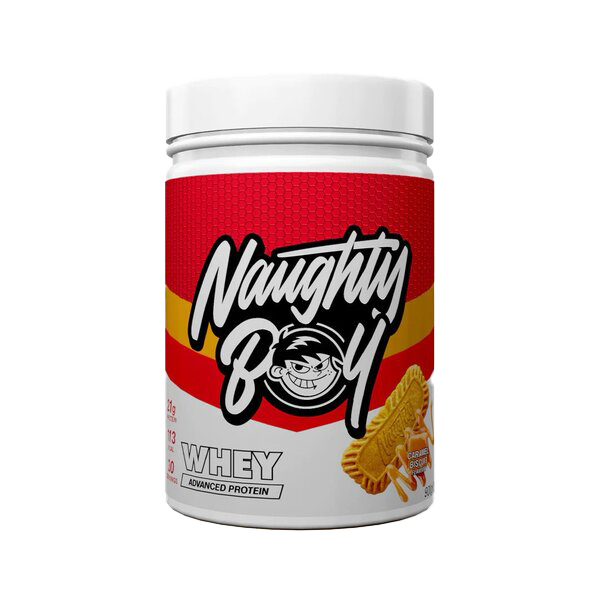 Naughty Boy Advanced Whey, Caramel Biscuit - 900g