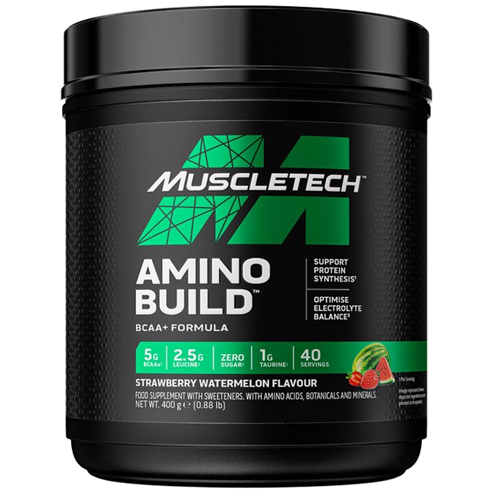 MuscleTech Amino Build, Strawberry Watermelon - 400g