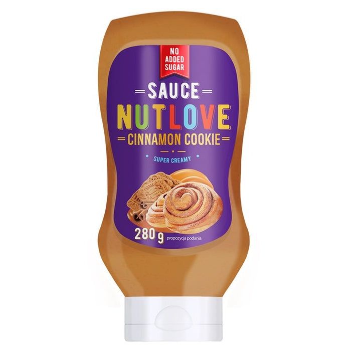 Allnutrition Nutlove Sauce, Cinnamon Cookie - 280 ml. - Dessert Sauces at MySupplementShop by Allnutrition