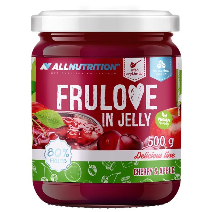 Allnutrition Frulove In Jelly, Cherry & Apple 500g - Jams & Preserves at MySupplementShop by Allnutrition