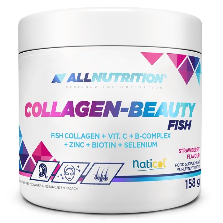 Allnutrition Collagen-Beauty Fish, Strawberry 158g