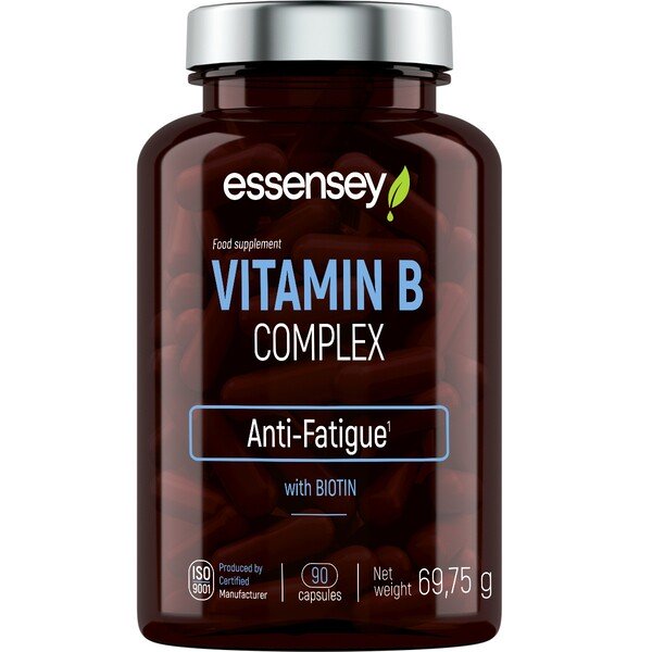 Vitamin B Complex - 90 caps - Default Title - Vitamins & Minerals at MySupplementShop by Essensey