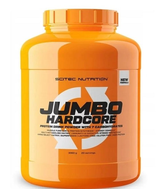 SciTec Jumbo Hardcore, Chocolate (EAN 5999100033276) - 3060g - Default Title - Sports Nutrition at MySupplementShop by SciTec