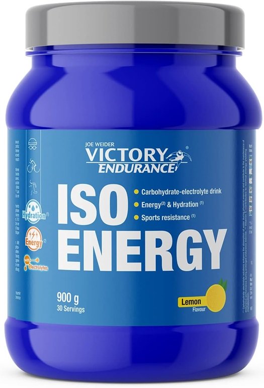 Weider Joe Weider Victory Endurance Iso Energy 900g - Lemon - Sports Supplements at MySupplementShop by VICTORY ENDURANCE