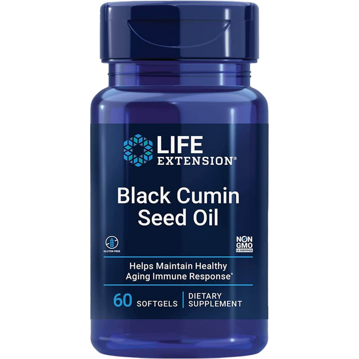 Life Extension Black Cumin Seed Oil 60 Softgels