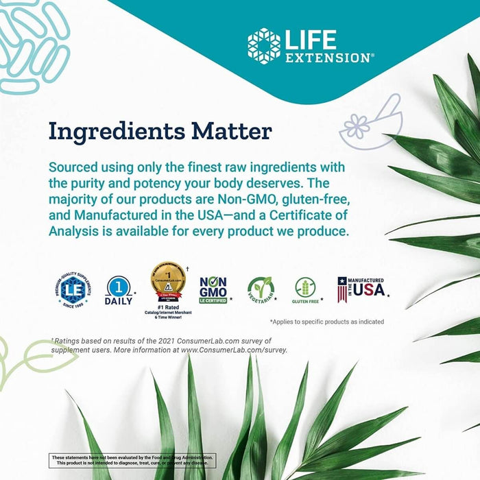Life Extension Adrenal Energy Formula 120 Vegetarian Capsules | Premium Supplements at MYSUPPLEMENTSHOP