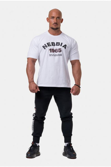 Nebbia Golden Era T-Shirt 192 White - T-Shirt at MySupplementShop by Nebbia