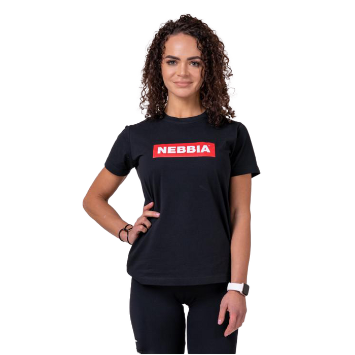 Nebbia NEBBIA Women's T-shirt 592 Black