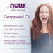 NOW Foods Grapeseed Oil 16oz (473ml) | Premium Supplements at MYSUPPLEMENTSHOP