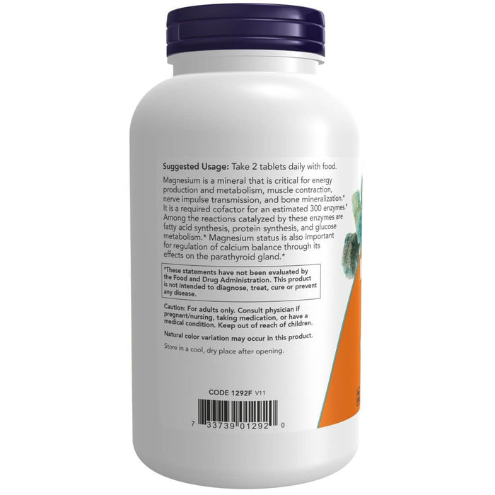 NOW Foods Magnesium Citrate 200 mg 250 Tablets | Premium Supplements at MYSUPPLEMENTSHOP