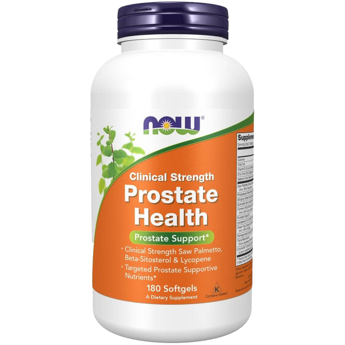 NOW Foods Prostate Health Clinical Strength – 180 Kapseln